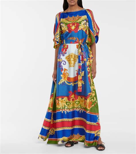 fake versace maxi dress